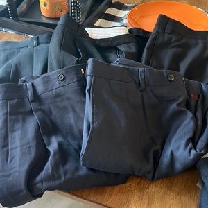 Mens dress pants- 9 pairs